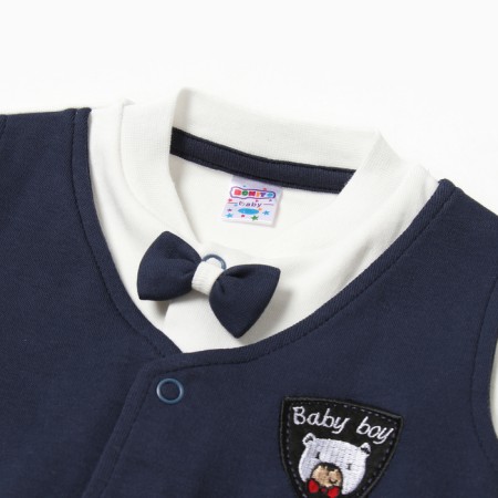 Combineson children, dark blue color, height 74 cm-1