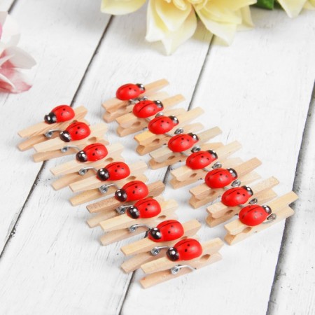 Brongs "God's cows", color mix, set 16 pcs.-1
