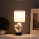 Traffic lamp with lampshade Risalux "Heart", E14, 40 W, White/Black, Figure base, 13 × 13 × 29 cm