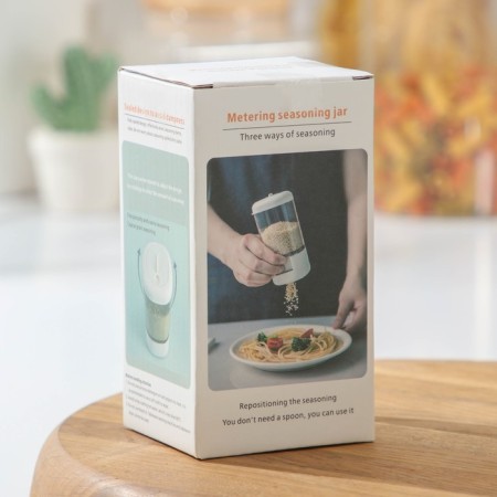 Plastic container for bulk with 3 types of dispensers, plastic-6