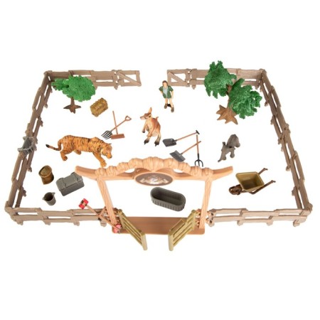 Set of figures "on the farm", 20 items-12