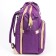 Bag backpack for mom and baby with a changing rug, purple color