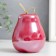 Souvenir ceramics, metal "pear pearl with a twig" mix 7.5x7.5x13.5 cm