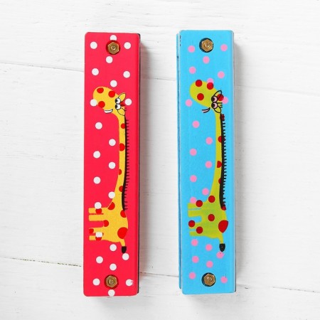 Grack's harmonica "Giraffes", Mix colors