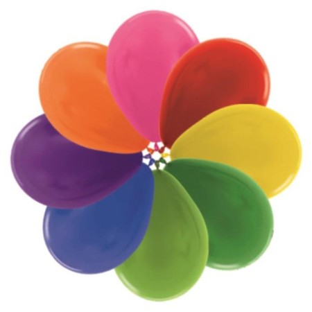 Latex ball 12 ", metallic mix, set of 50 pcs.