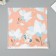 Scrapbooking paper "Pale blue flowers" density 180 grams set 5 pcs 30.5x32 cm