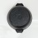 Pamper "granite Star", 4 l, d = 24 cm, h = 12 cm, glass cover, anti -stick coating, black color