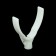 Nozzle for the NO-6 rack under a diameter of 5 mm with a lightwood, 10 pcs.