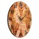Watching clock, series: interior, "geography", discrete move, d-23.5 cm