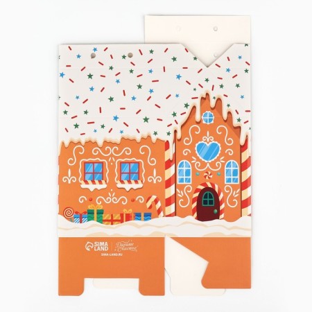 Packaging for confectionery "Sweet Stories", 8 x 10 x 16 cm, New Year-9
