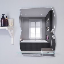 Elegy mirror, wall, with a shelf, 51 × 63 cm