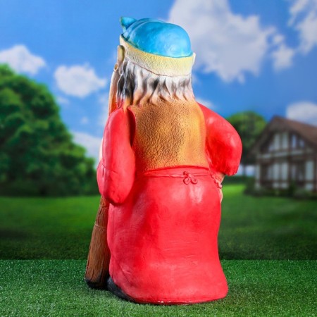 Garden Figure "Grandma-Yozhka" 33x35x65cm Mix-2