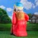Garden Figure "Grandma-Yozhka" 33x35x65cm Mix