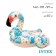 Fllaming Tropical Floting Radu, 142 x 137 x 97 cm, 57559np intex
