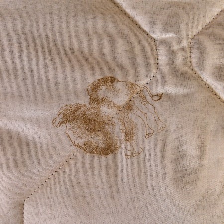 The blanket Adele Camel Vsesison. 105x140cm, color mix, 300g/m, polyester-1