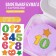 Waffle pictures edible “children's numbers” for cupcakes, Konfinetta cake, 1 sheet A5