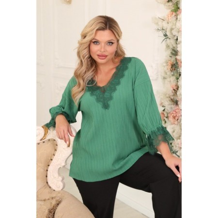 Female jumper, size 50, green color