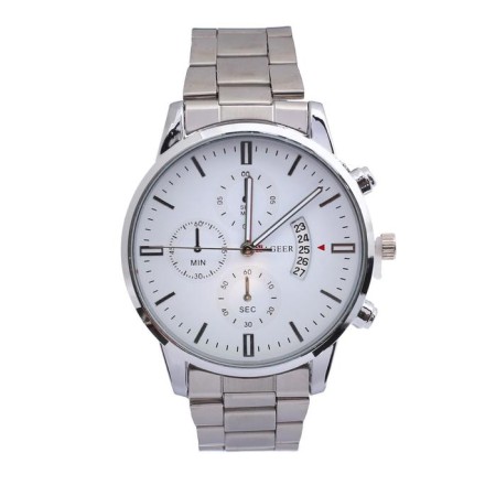 Men's wristwaters, D-3.8 cm, chrome