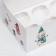 Packaging for 6 cupcakes with a window "Christmas House", 25 x 17 x 10 cm