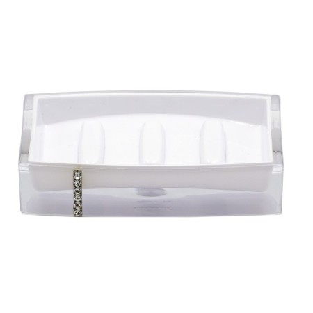Classy soap dish, white color