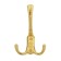 Furniture tundra hook TKT003 Light, three -rod, gold