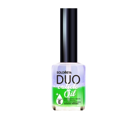 Two -phase oil for the Solomeya cutter "Green Apple", with antioxidants, 12 ml