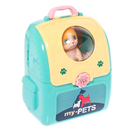 Game set "Veterinar" in a backpack, pet Mix-6