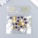 Decor for creativity plastic "Blue" set of 20 pcs 1.2x1.2 cm