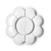 Palette "Flower" mini, 9 cells, white