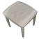 Vasco banquet in 106n, 420x470x490, ivory/gold/atina vanil