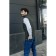 Male vest, size 48, khaki color