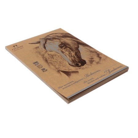 A4 tablet for sketches, 20 sheets "Tenderness", Kraft Buma Block 200 g/m²-3