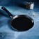 Pan pancake share Promo, d = 22 cm, plastic handle, anti -stick coating, burgundy color