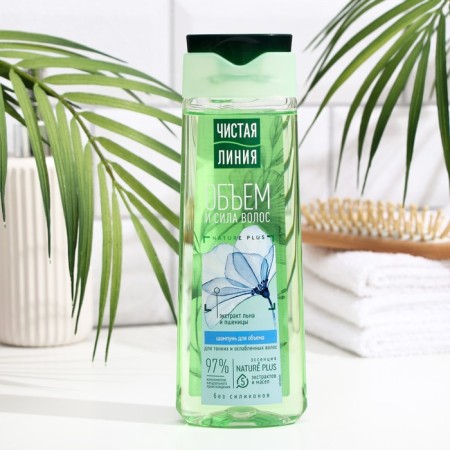 Hair shampoo Clean Line "Volume and Power" in a decoction of healing herbs, 250 ml-2