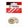 The door number "9" tundra, plastic, color gold, 1 pc.