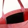 Soper bag with lightning, from textiles, pink color