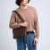 Male bag, brown color