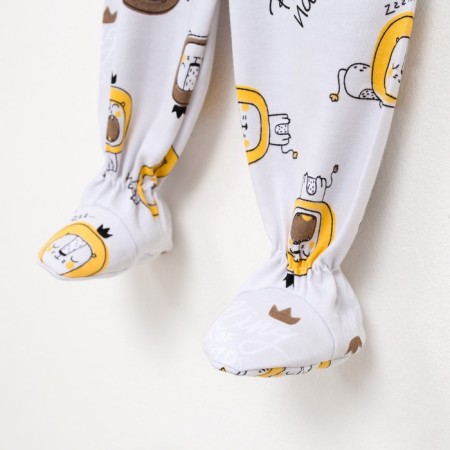 Children's sliders, white/lion's color, height 68 cm-1
