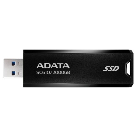 SSD A-Data USB 3.1 2TB SC610-2000G-CBK/RD SC610 1.8 "Black
