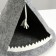 Animal house from felt "cone with a toy", 45 x 45 cm