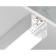 Profile aluminum overhead/suspended Ambrella Illumination Profile System, GP2500wh, 2000x25x25 mm, white, matte dial