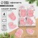 New Year. A set of cookies "Pattern on the windows", plastic, 4 pcs