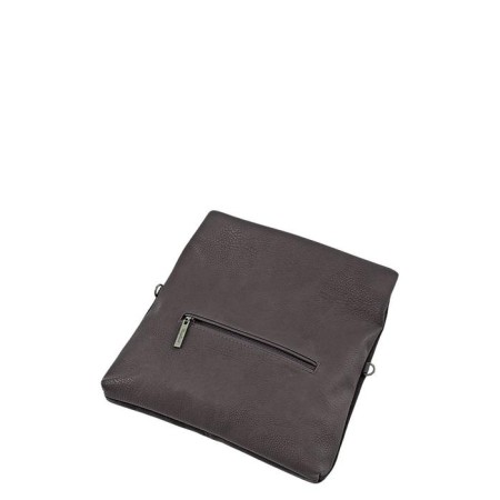 Cross-Bodi bag, lightning department, brown color 25x5x26.5cm-2