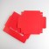 Gift folding box, packaging, “red”, 21 x 15 x 7 cm