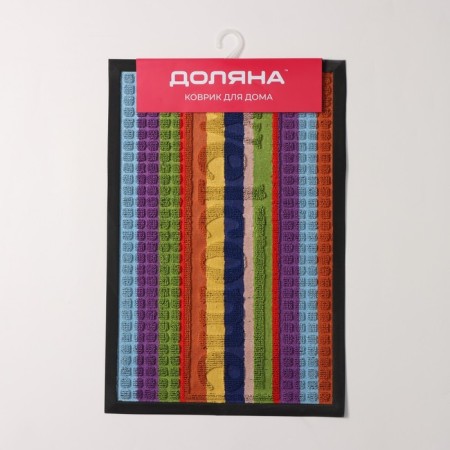 Walcome mature rug is a moisture -entering shaft. Standard ", 40 × 60 cm, color mix-9