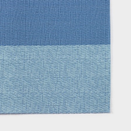 Serving napkin on the table "Three stripes", 45 × 30 cm, blue color-1