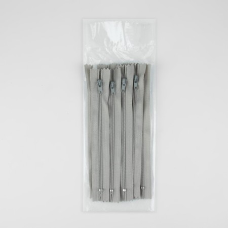 Lightning "Spiral", No. 3, non-proceeding, castle machine, 16 cm, light gray color-2