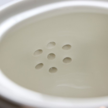 Kettle porcelain tender, Milky Way, 900 ml, gray color.-4