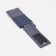 Women's wallet on the button, blue color