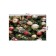 Bathroom mat "Festive decoration", anti -slip, size 52x77 cm